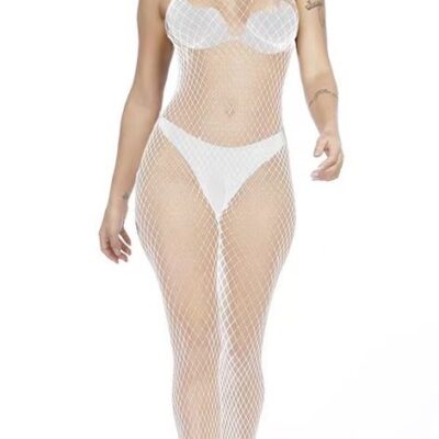 BODYSTOCKING OTWARTY PAMELA FISHNET S-L
