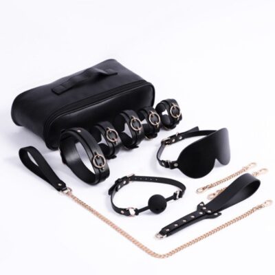 ZESTAW BDSM SUPREME SET 6 PIECES WITH STORAGE BAG