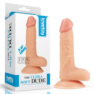 DILDO 7" THE ULTRA SOFT DUDE