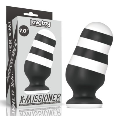 KOREK ANALNY 7.0'' X-MISSIONER BUTT PLUG