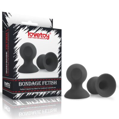 PRZYSSAWKI DO SUTKÓW BONDAGE FETISH SILICONE COMFORT