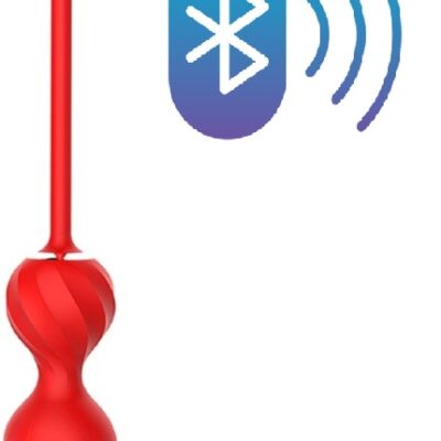 KULKI VAGINAL BALLS REDDISH BLUETOOTH 22 CM GUILTY TOYS