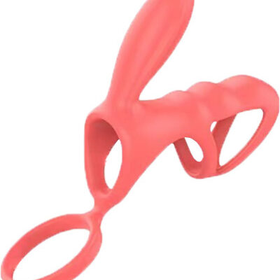 PODWÓJNY PIERŚCIEŃ NA PENISA Z WIBRACJĄ