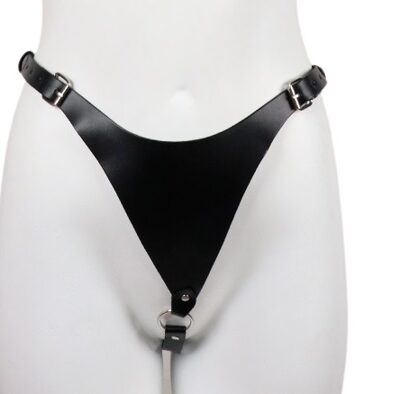 ZESTAW SEXY ECO LEATHER BIKINI