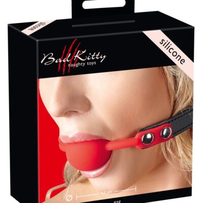 KNEBEL RED GAG SILICONE