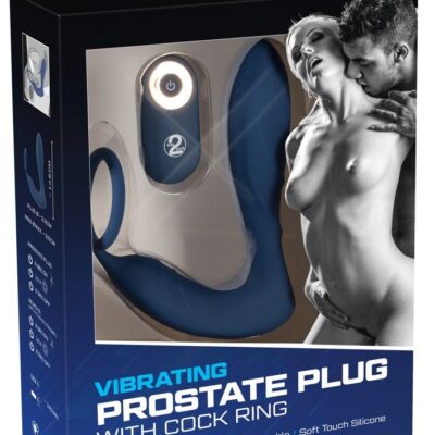 WIBRATOR VIBRATING PROSTATE PLUG WITH C